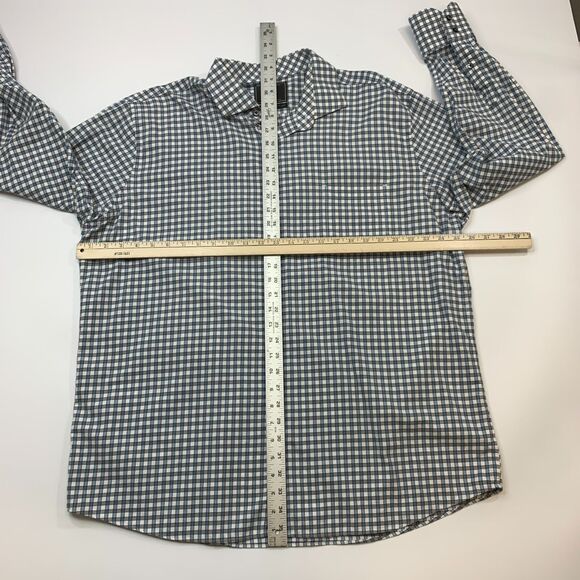 Maker & Company Shirt Mens XXL 2XL Multicolor Check Long Staple Cotton Button Up - Picture 4 of 7